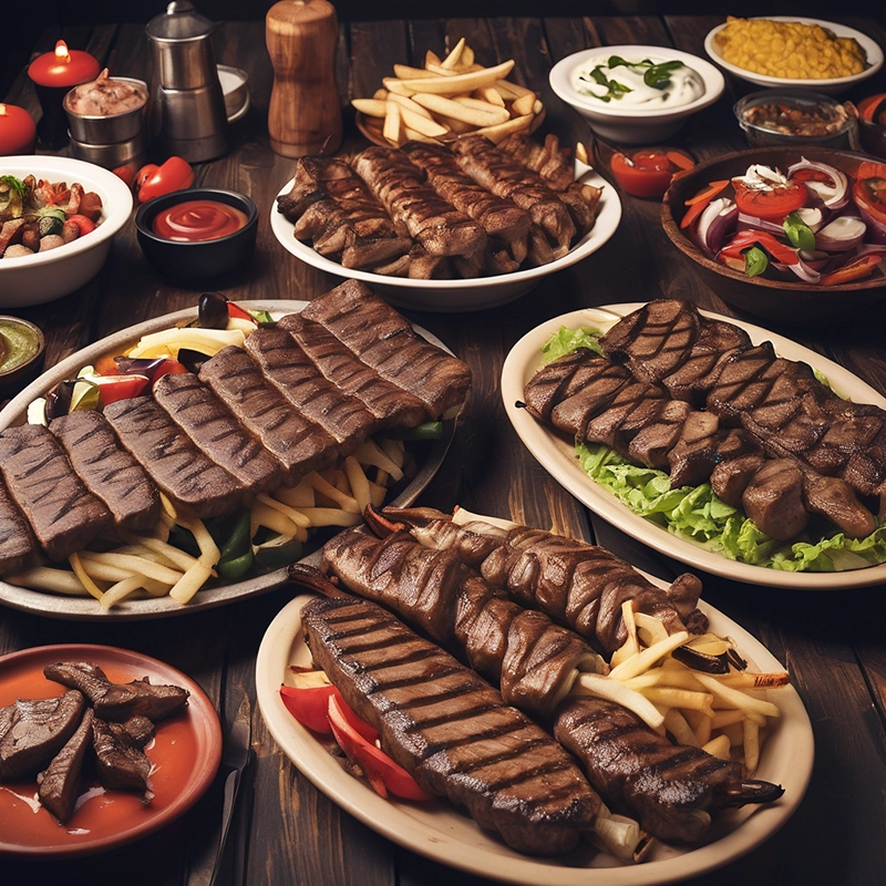 اثر هالهای در مثال کباب و استیک وینگمن فارسی