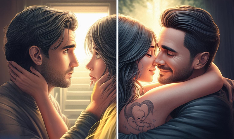 نمایش علاقه به دختر واسبته به مرحله رابطه وینگمن فارسی