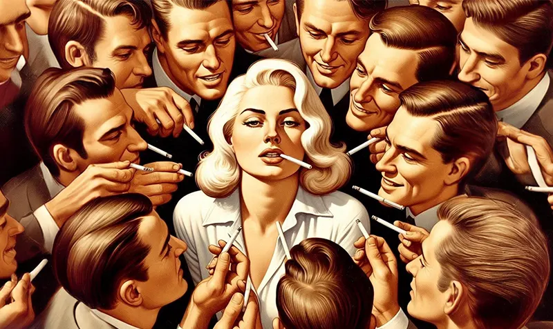 توجه خیلی زیاد و آزاردهنده مردان به زنان وینگمن فارسی